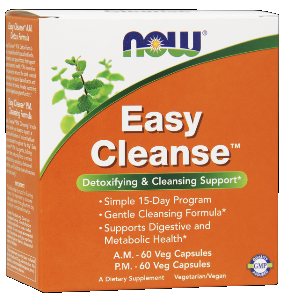 Easy Cleanse Kit (15 day Detox) NOW Foods